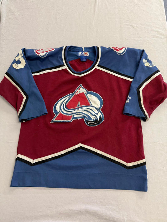 NHL Avalanches Roy 33 Western Conference Starter Jersey - L/XL
