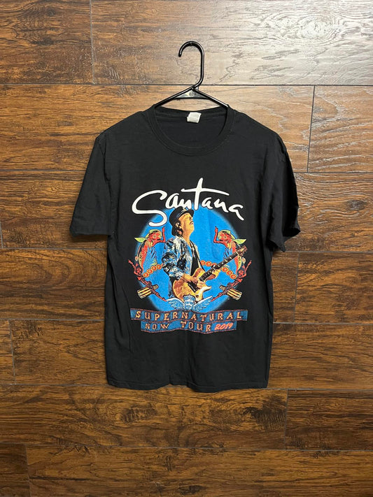 Santana 2019 Tour Tee - Supernatural Now Tour 2019 - M