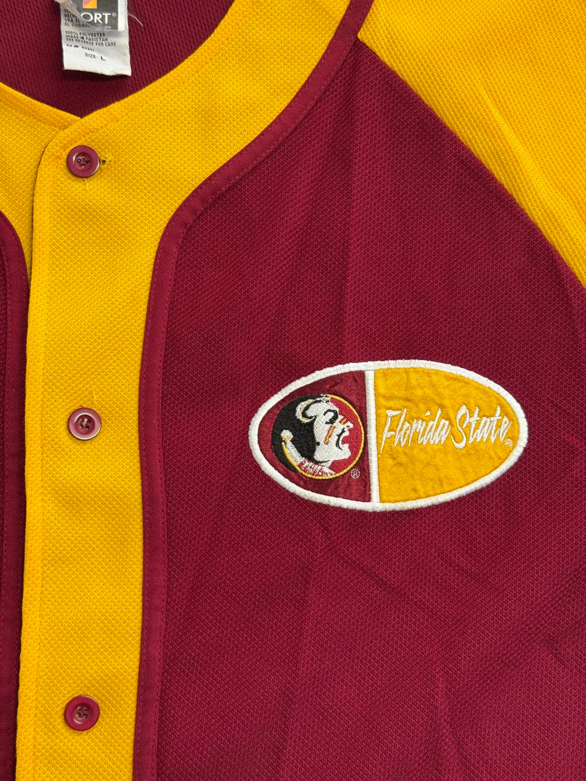 VTG Florida State Seminoles Baseball Jersey Signal Sport - L