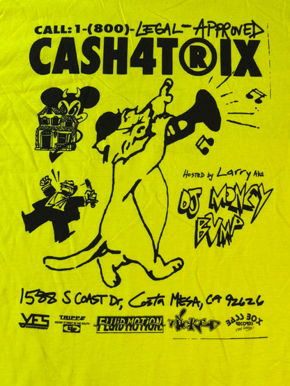 Vans Skate Party Promo T-shirt Cash4Trix Skate Tee L