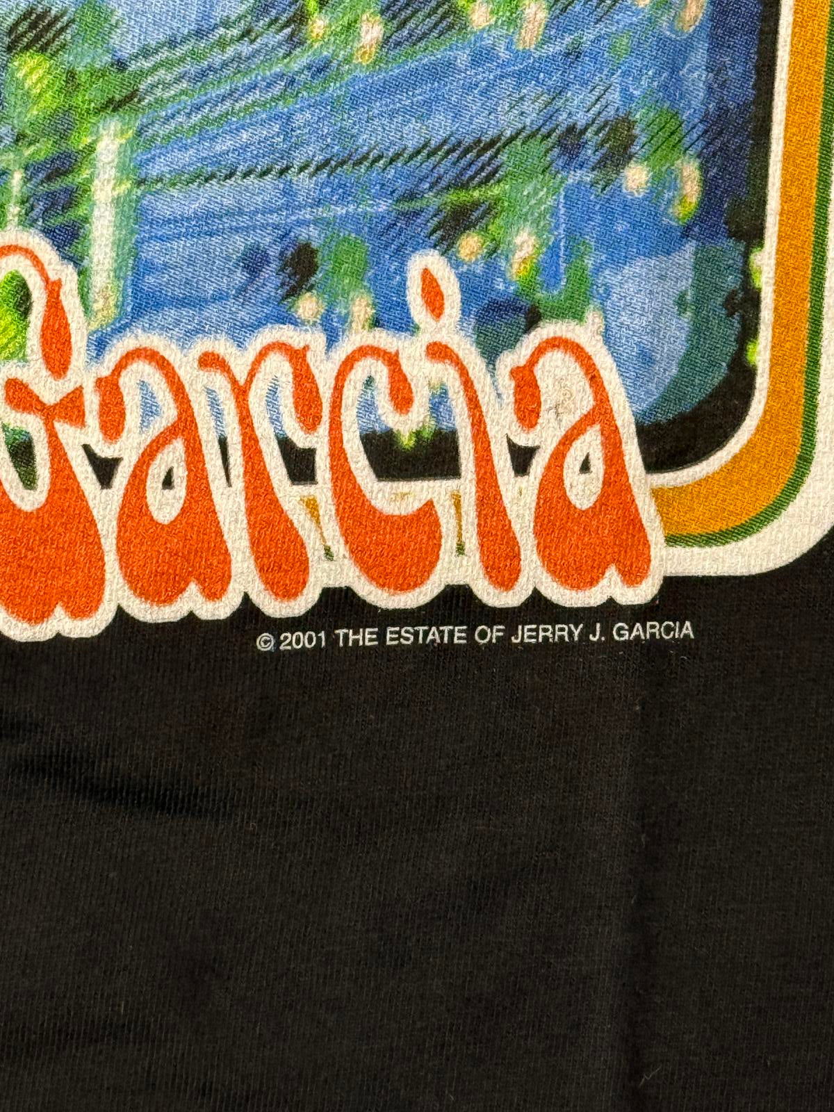 VTG Jerry Garcia T-shirt Cosmic Grateful Dead 2001 - M