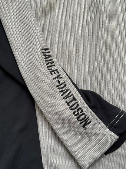 Harley Davidson Quarter Zip 1903 Grey Jacket - L