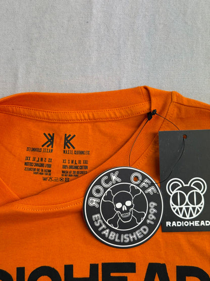 Radiohead Gawps Orange T-shirt - Waste Clothing