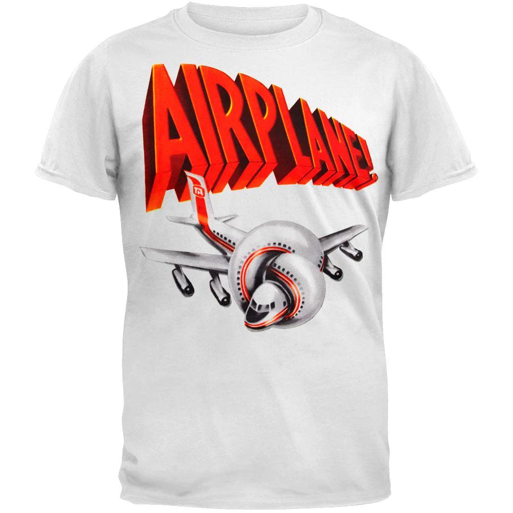 Airplane! Movie T-shirt - Knotted Up Logo Shirt - XL