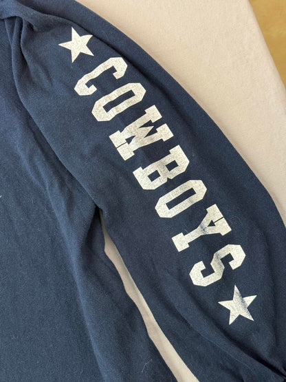 Y2K NFL Cowboys #9 Tony Romo Jersey Long Sleeve Tee L