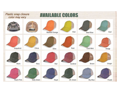 Your Area Code Custom Hat