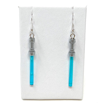 Lightsaber (Star Wars) Earrings made from LEGO Bricks - B3 Customs