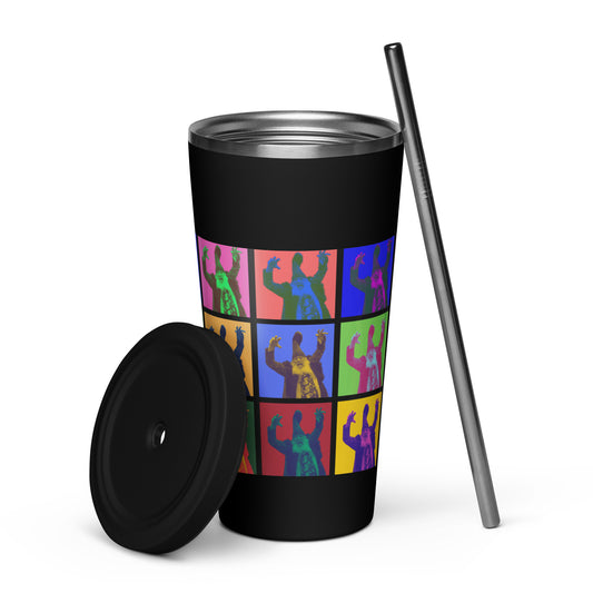 Vermin Unitled Insulated tumbler with a straw