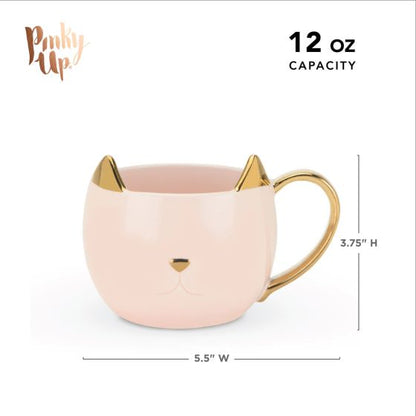 Pink Cat Mug