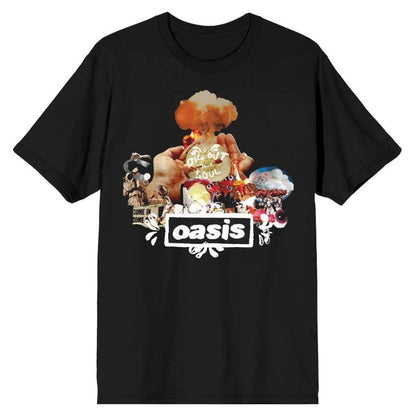 Oasis Atomic Mens T-shirt - Dig Out Your Soul Licensed - Brand New - Band Tees