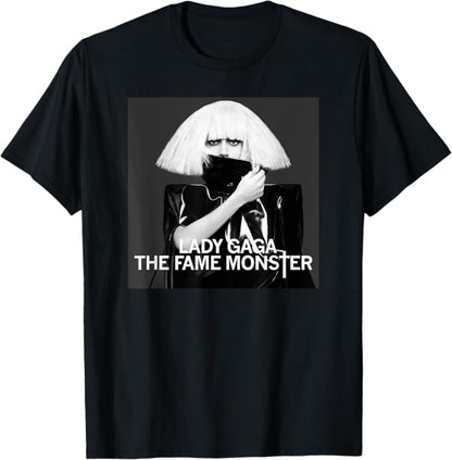 Lady Gaga T-shirt Adult The Fame Monster Album Tee