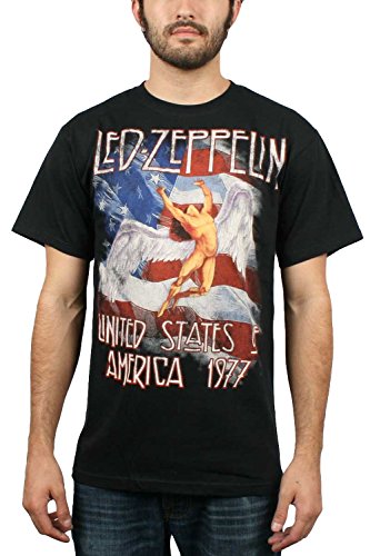 Led Zeppelin Swan Song Icarus Mens T-shirt- Artist Series