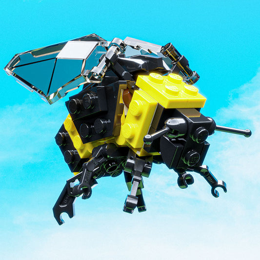 BUMBLEBEE made using LEGO parts - B3 Customs