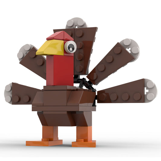Thanksgiving Turkey Building Set