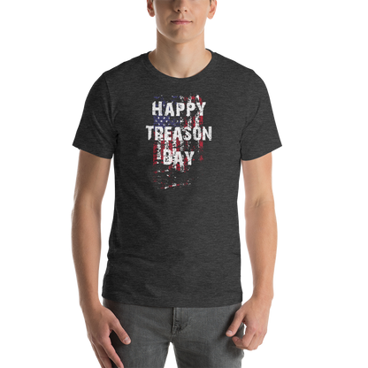 Happy Treason Day Fourth of July Short-Sleeve Premium Unisex T-Shirt