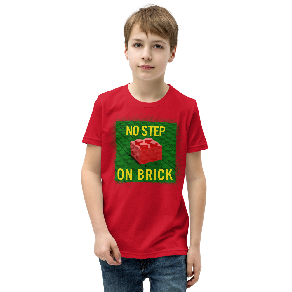 No Step on Brick Youth Short Sleeve T-Shirt