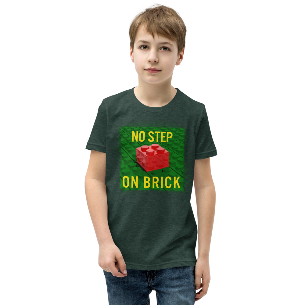 No Step on Brick Youth Short Sleeve T-Shirt