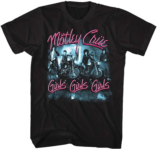 Motley Crue Girls Girls Girls Mens T-shirt