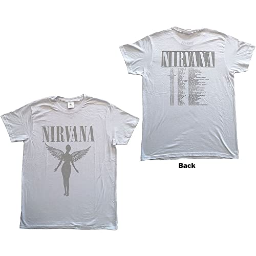 Nirvana In Utero Album Mens T-shirt Officially Licensed