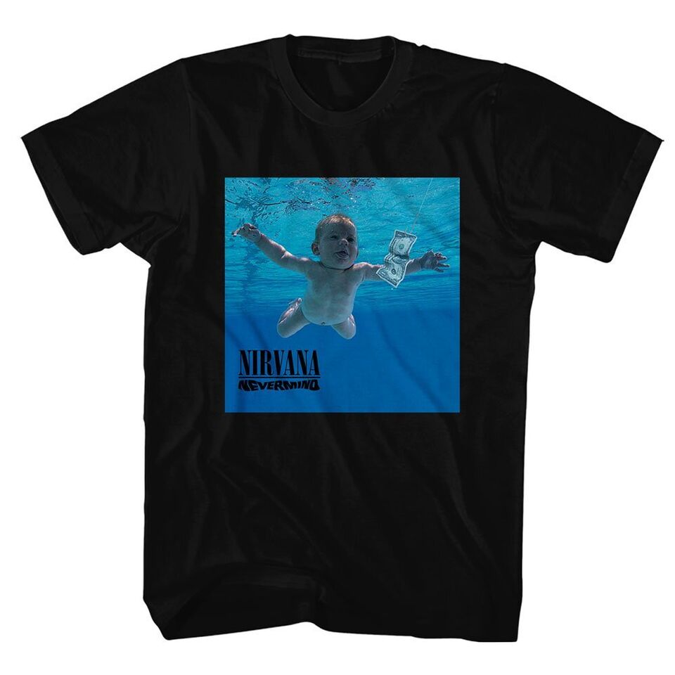 Nirvana Nevermind Album Mens T-shirt