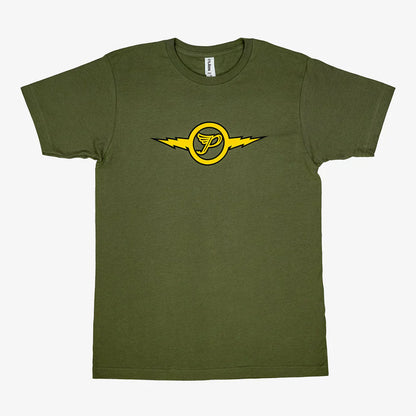 Pixies Lightning Green Mens T-shirt