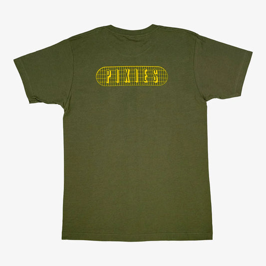 Pixies Lightning Green Mens T-shirt
