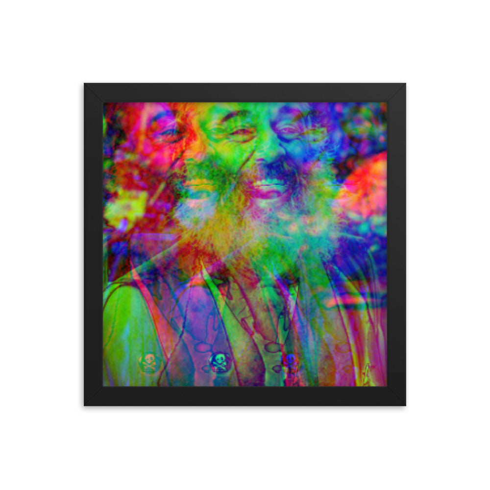 Trippy Vermin - Framed photo paper poster
