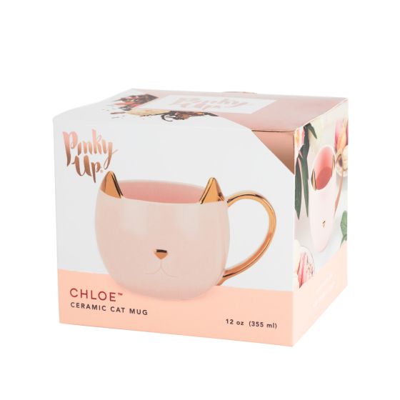Pink Cat Mug