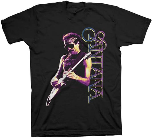 Santana Jammin on Guitar Mens T-shirt