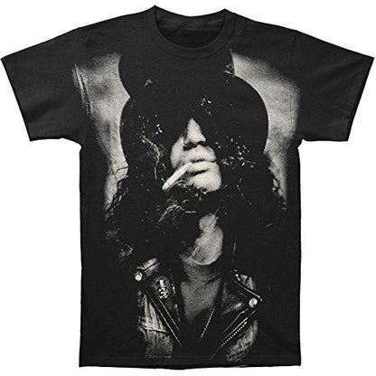 Guns n Roses: Slash Guitar with Color Mens T-shirt Officially Licensed