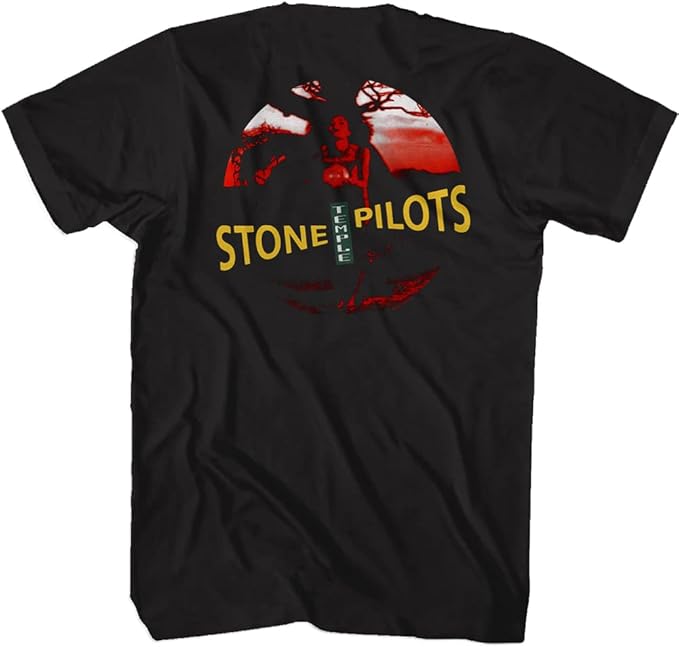 Stone Temple Pilots Mens T-shirt- Core Album STP Tee - 2 Sided