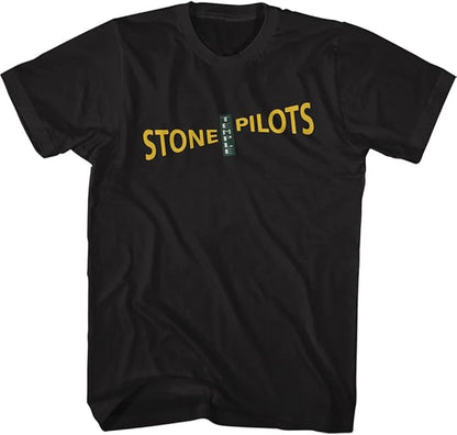 Stone Temple Pilots Mens T-shirt- Core Album STP Tee - 2 Sided