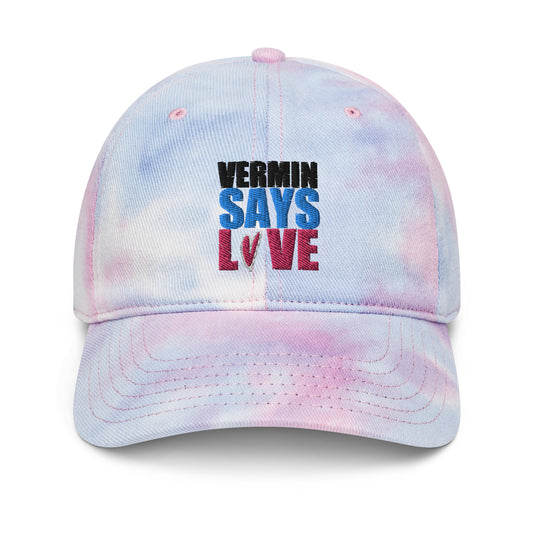 Relax and Love - Tie dye hat
