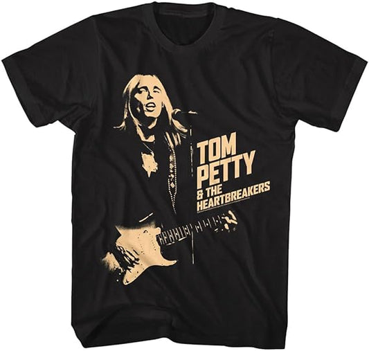 Tom Petty and the Heartbreakers Mens T-shirt- Michael Putland Photo