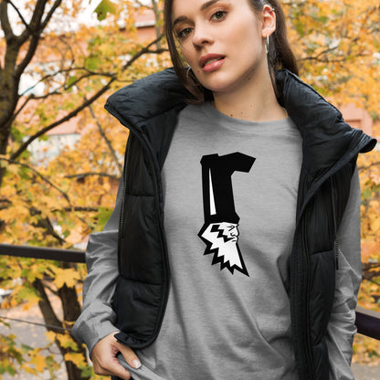 Vermin Supreme Line-Art Unisex Long Sleeve Tee