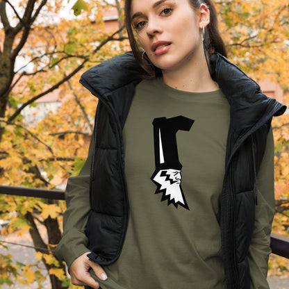 Vermin Supreme Line-Art Unisex Long Sleeve Tee