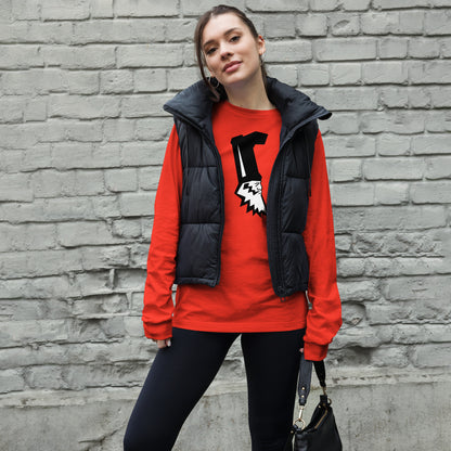 Vermin Supreme Line-Art Unisex Long Sleeve Tee