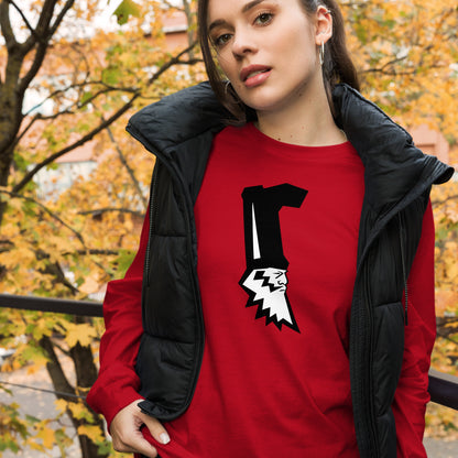 Vermin Supreme Line-Art Unisex Long Sleeve Tee