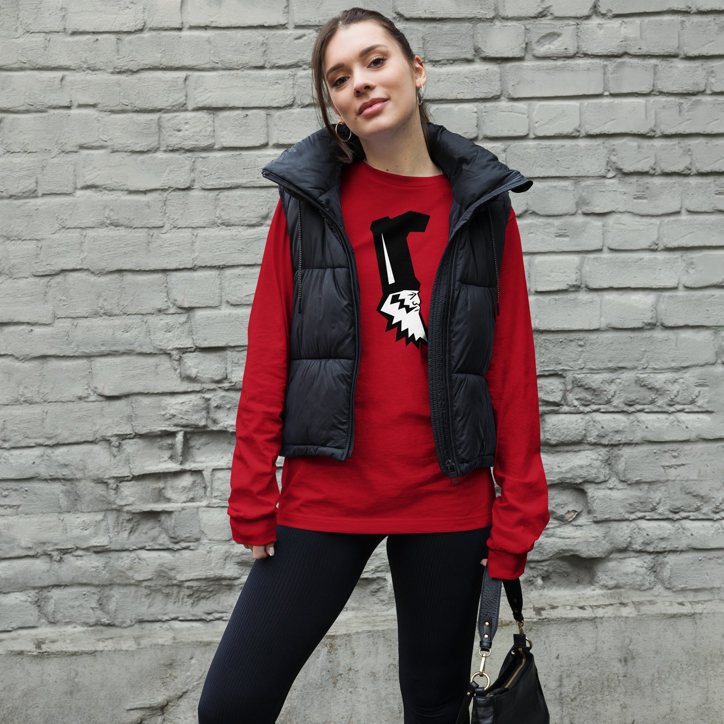 Vermin Supreme Line-Art Unisex Long Sleeve Tee