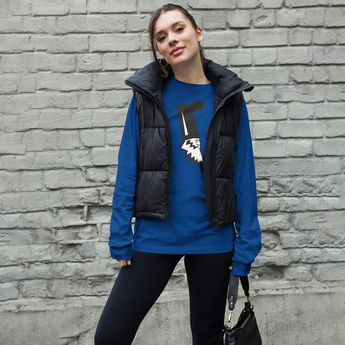 Vermin Supreme Line-Art Unisex Long Sleeve Tee