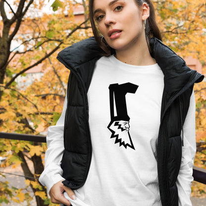 Vermin Supreme Line-Art Unisex Long Sleeve Tee