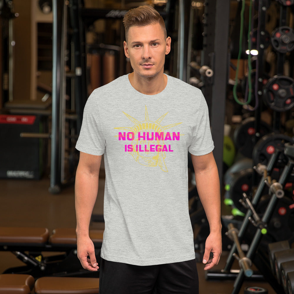 No Human is Illegal Short-Sleeve Unisex T-Shirt