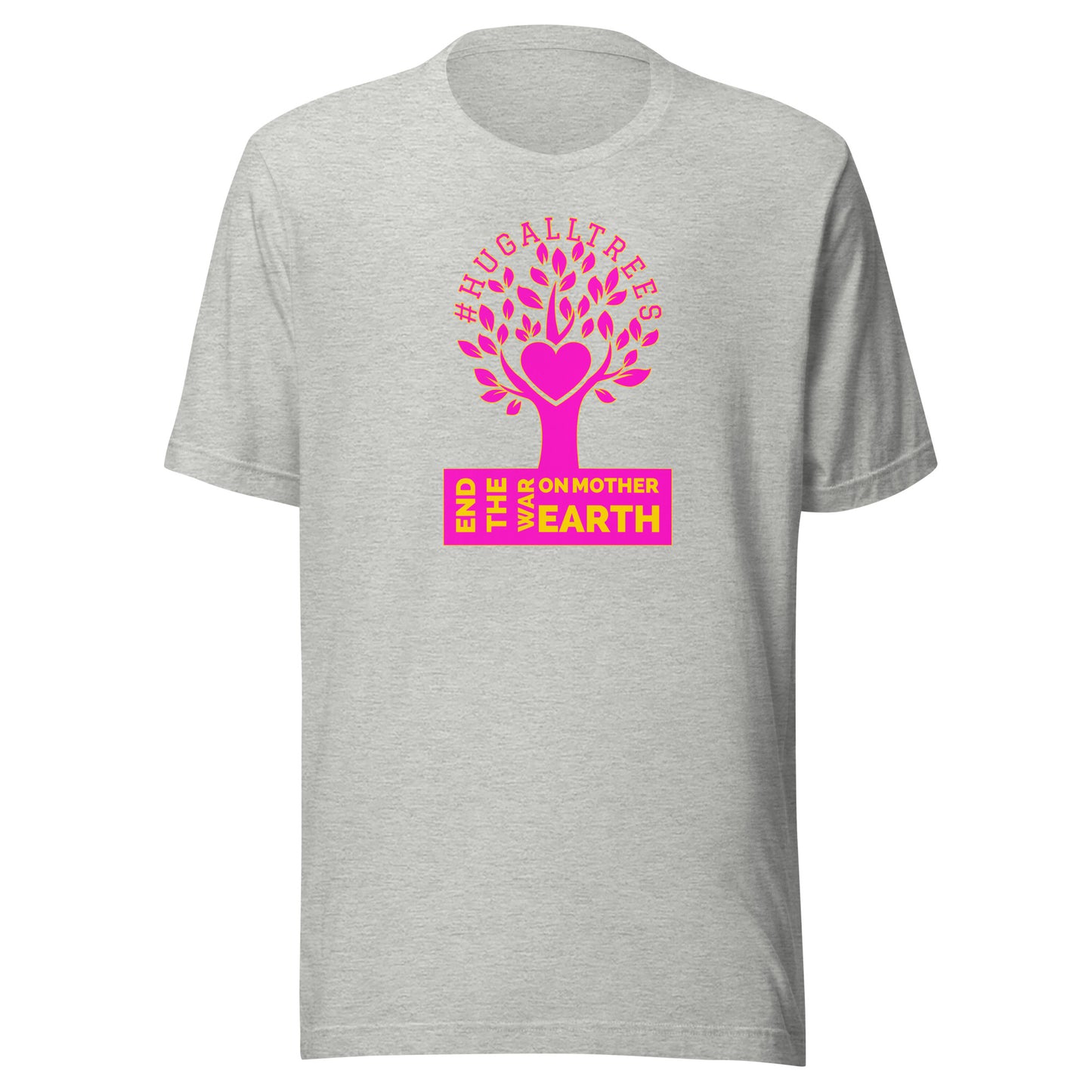 #HugAllTrees Short-Sleeve Unisex T-Shirt