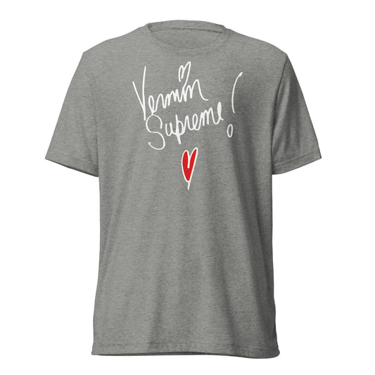 Vermin Love Supreme Tri-Blend Short sleeve t-shirt