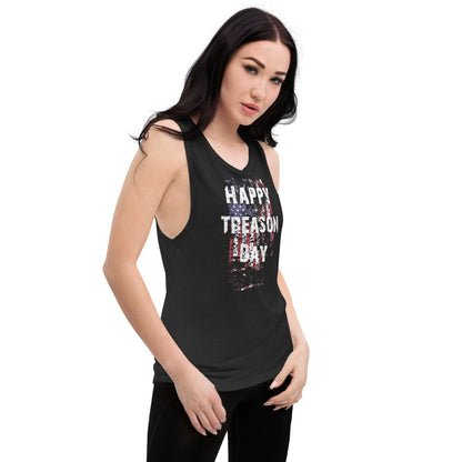 Happy Treason Day Ladies’ Muscle Tank