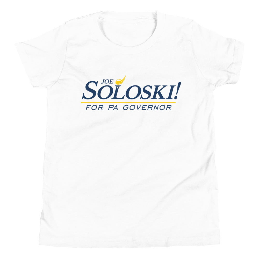 Joe Soloski for Governor of Pennsylvania Youth Short Sleeve T-Shirt